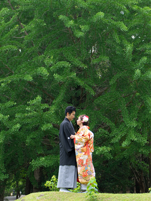 前撮り|ロケーションフォト|ウエディングフォト|婚礼写真|奈良|三輪明神大神神社結婚式|婚礼着付け出張